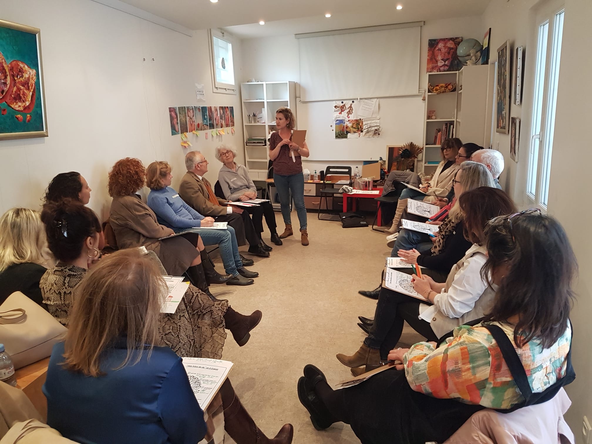 Carrousel - A propos : Atelier de développement personnel