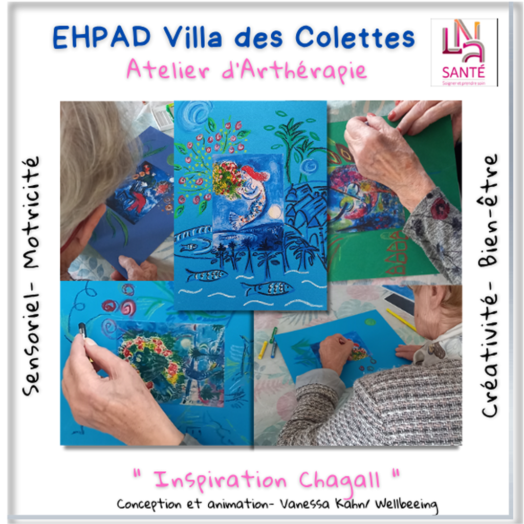 Carrousel - Accompagnement des personnes agées : Atelier d'Arthérapie