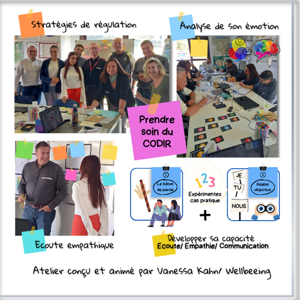 Carousel - Formation en entreprise : Atelier prendre soin du CODIR