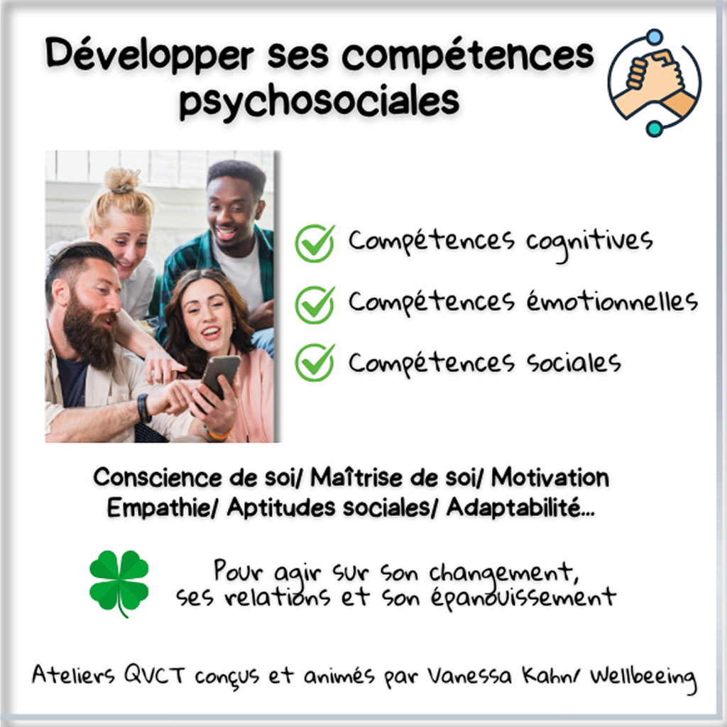 Carousel - Formation en entreprise : Développer ses compétences psychosociales