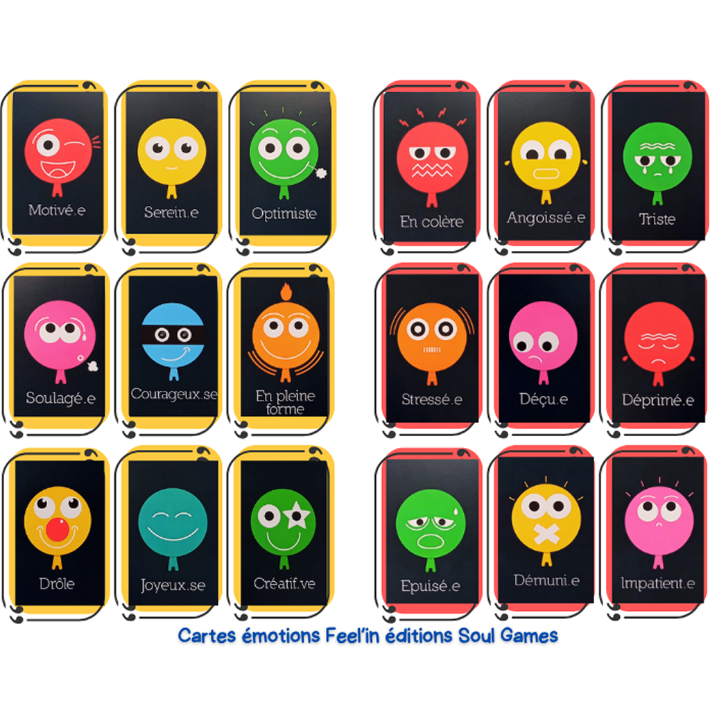 Carousel - Accompagnement des particuliers : Cartes des émotions